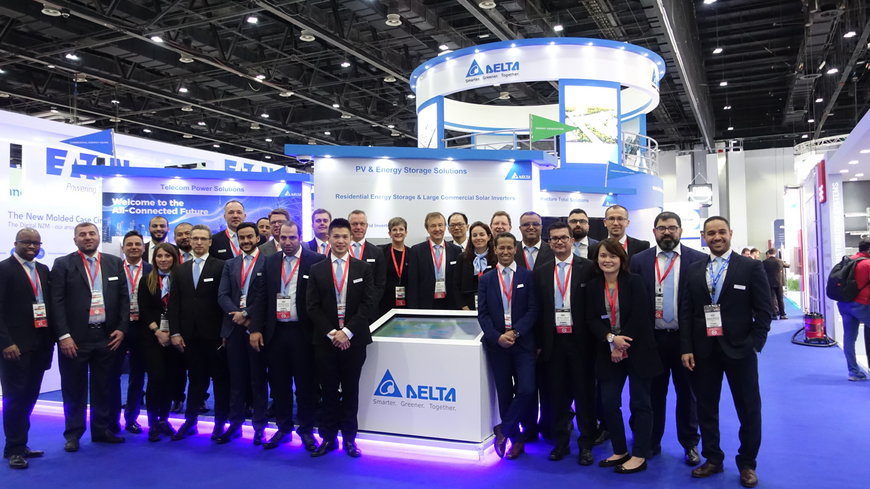 Delta, a global provider of power and thermal management solutions, unveiled today its wide showcase smart green products and solutions for the creation of energy-efficient cities at Middle East Electricity 2019. The state-of-the-art portfolio includes th
